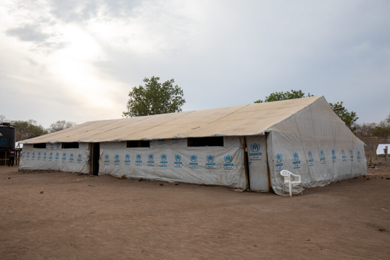 Processing Center for refugees — Architecture, Tent, Refugee, Refugee Settlement, South Sudan