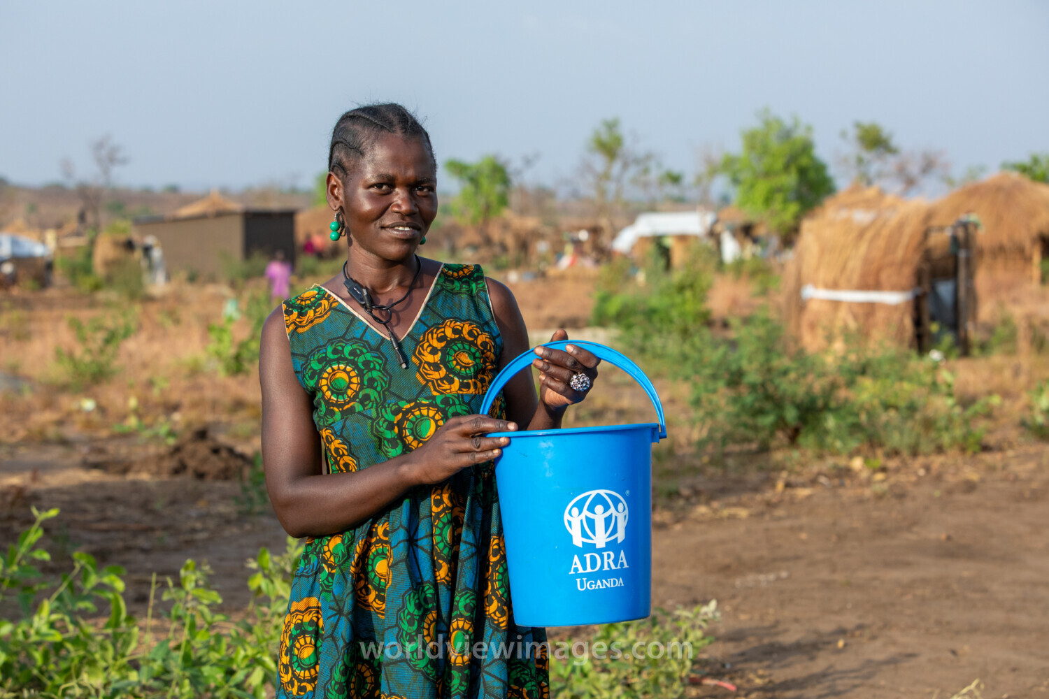 Woman with Water Pail