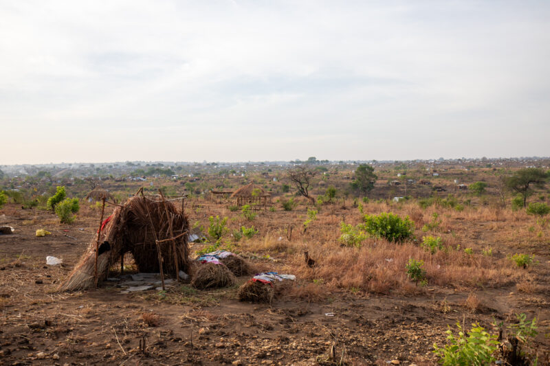 Refugee Settlement in Uganda — Lowland, Nature, Refugee, Refugee Settlement, South Sudan