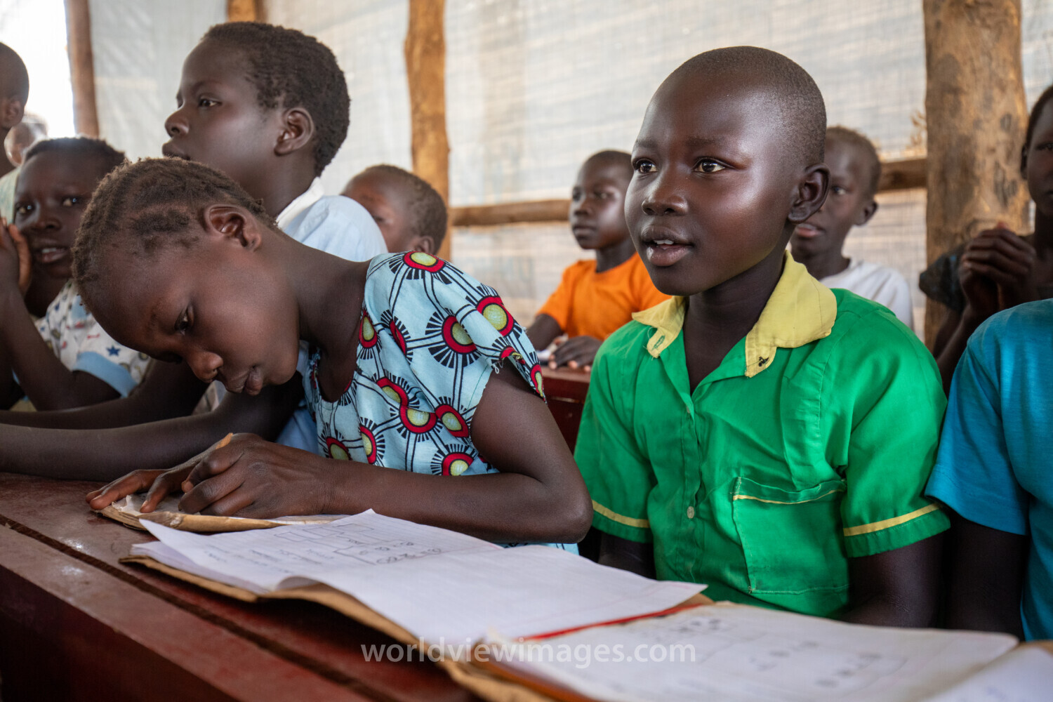 School in the Refugee Settlement