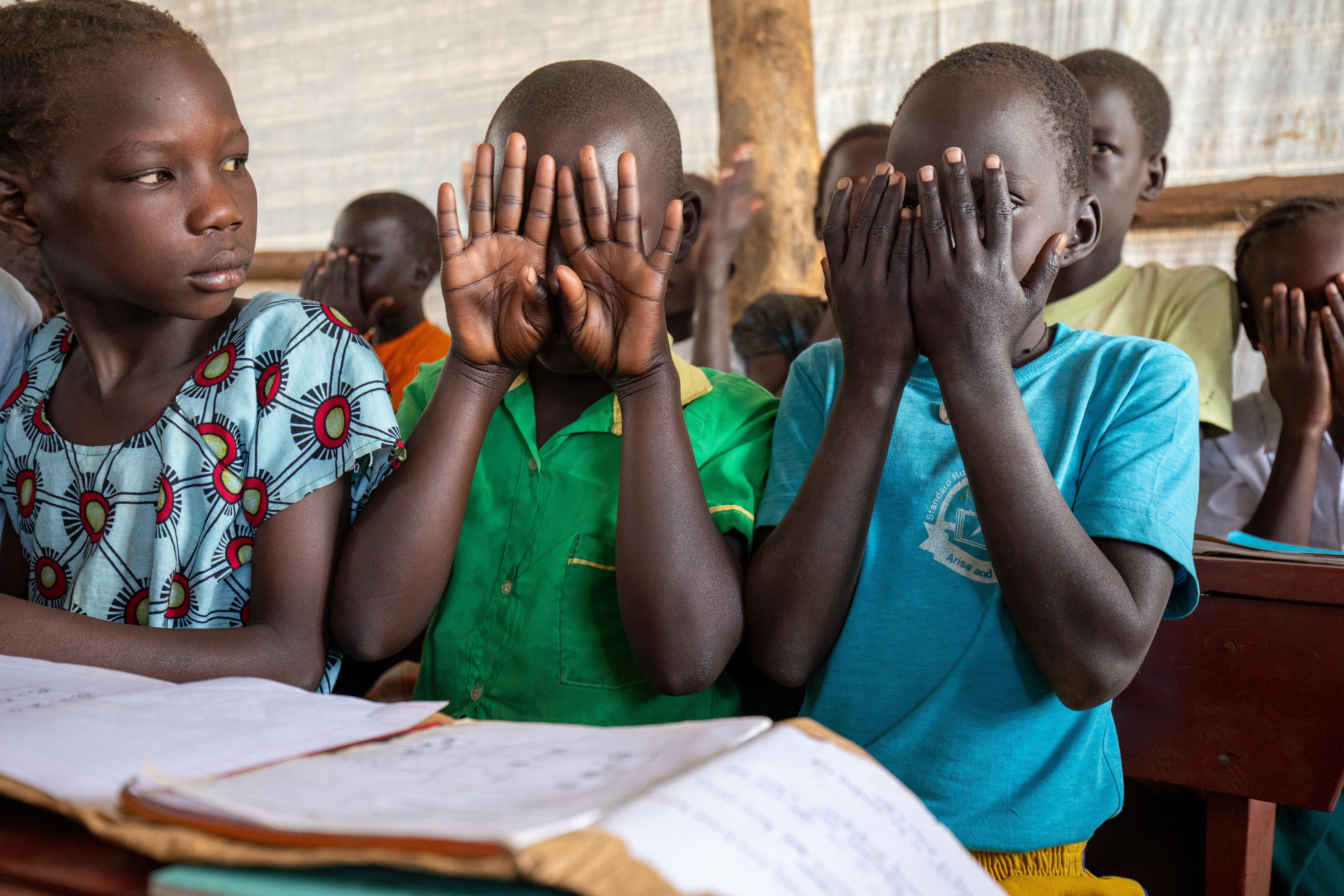 School in the Refugee Settlement