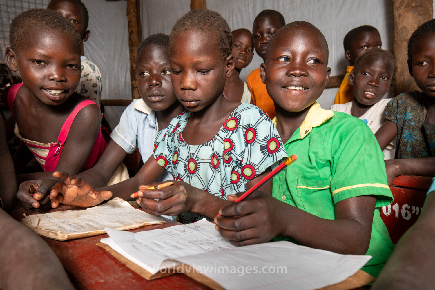 School in the Refugee Settlement
