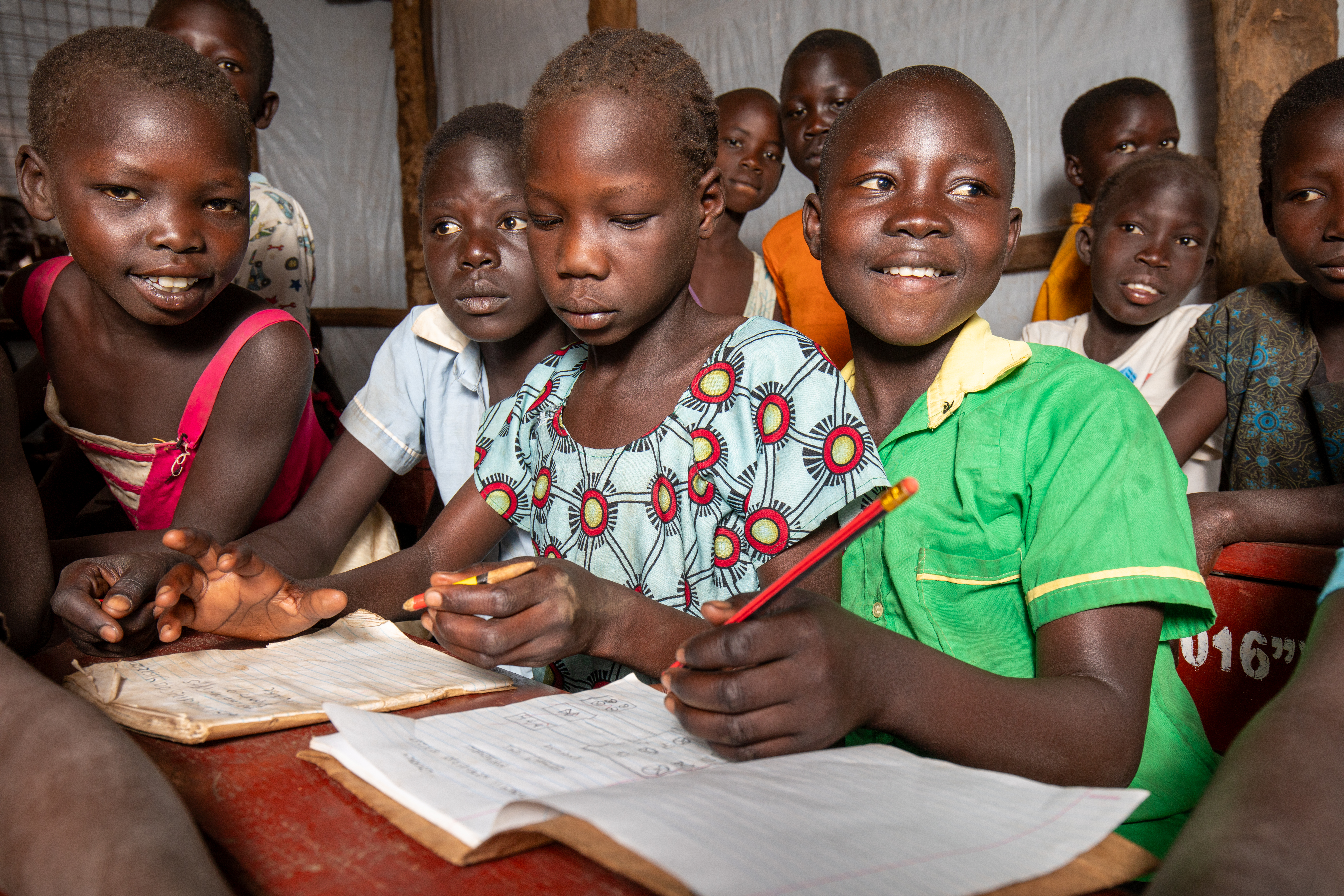 School in the Refugee Settlement