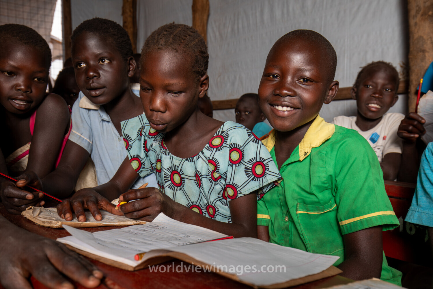 School in the Refugee Settlement