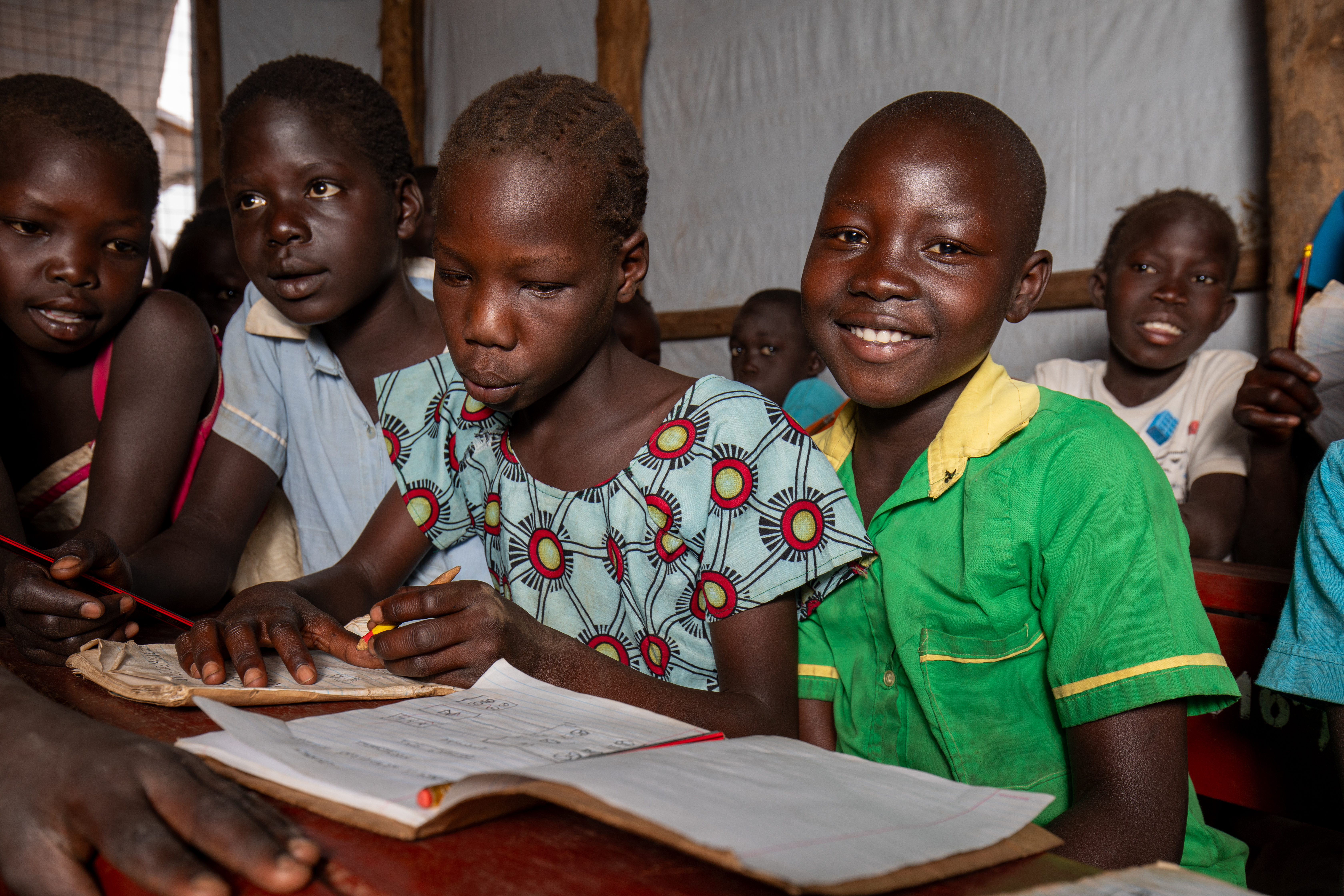 School in the Refugee Settlement