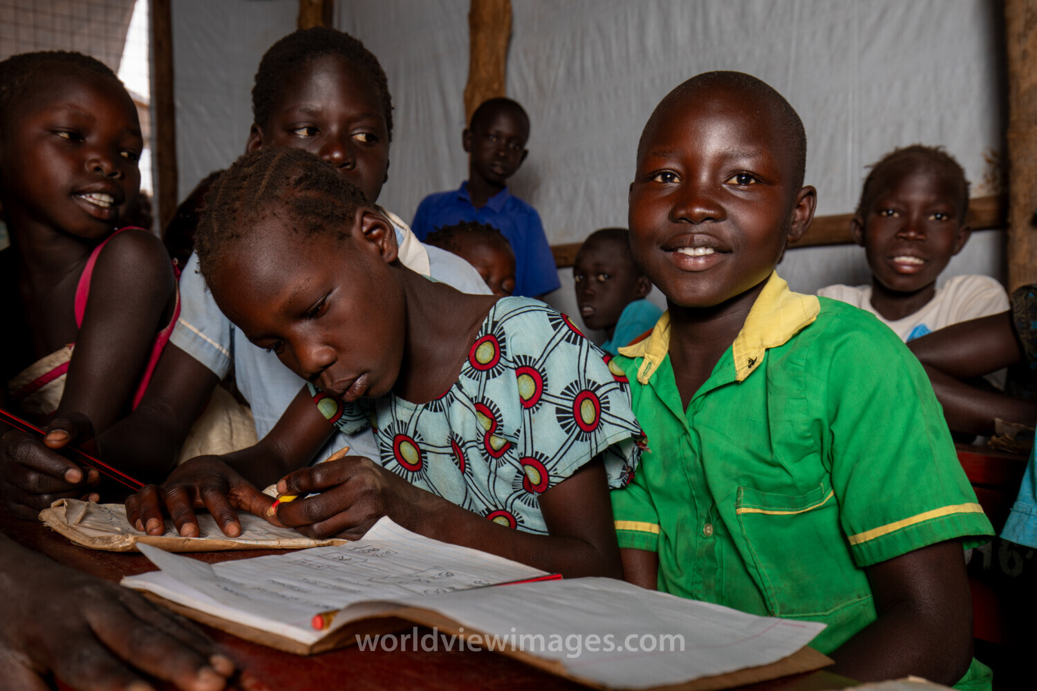 School in the Refugee Settlement