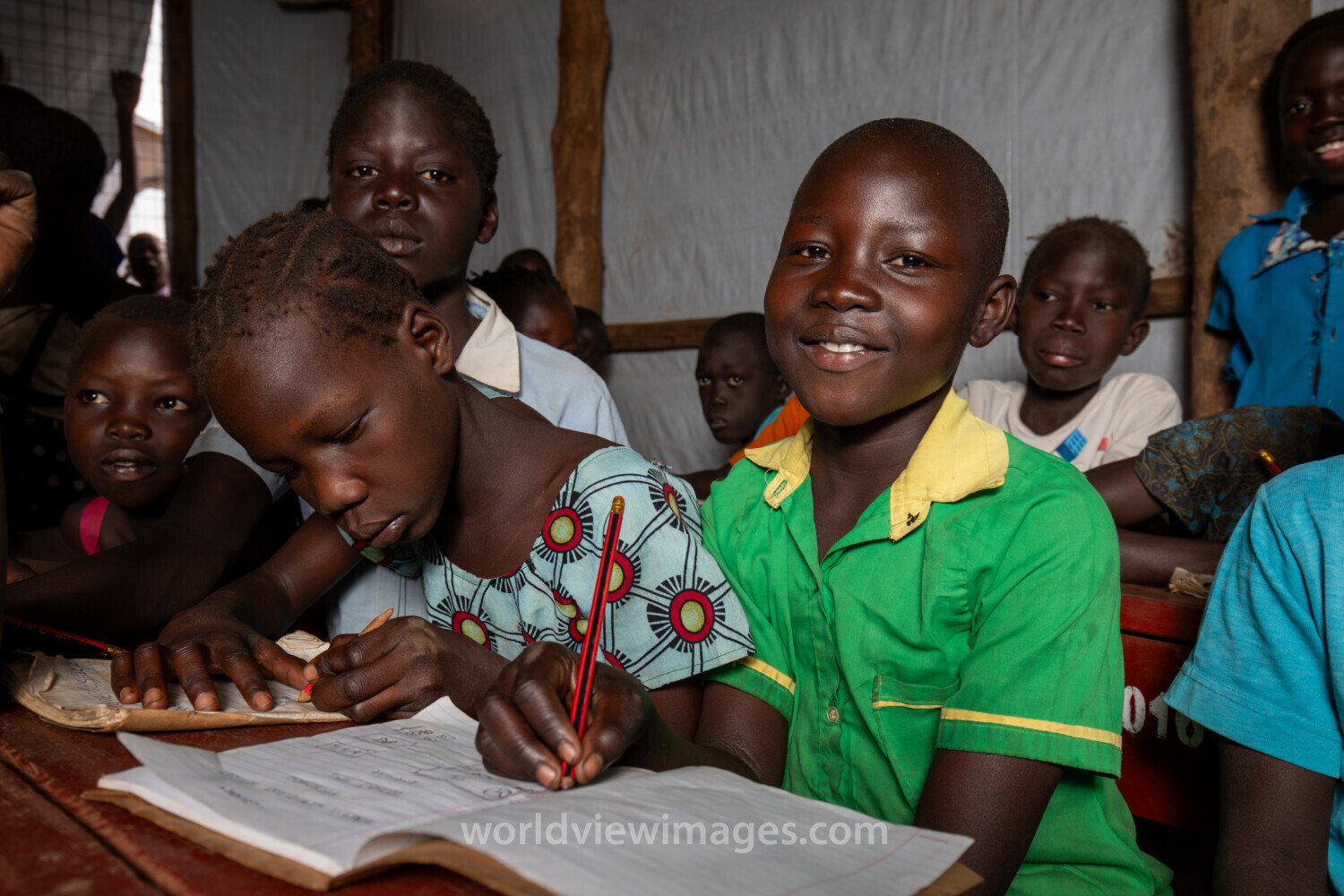 School in the Refugee Settlement