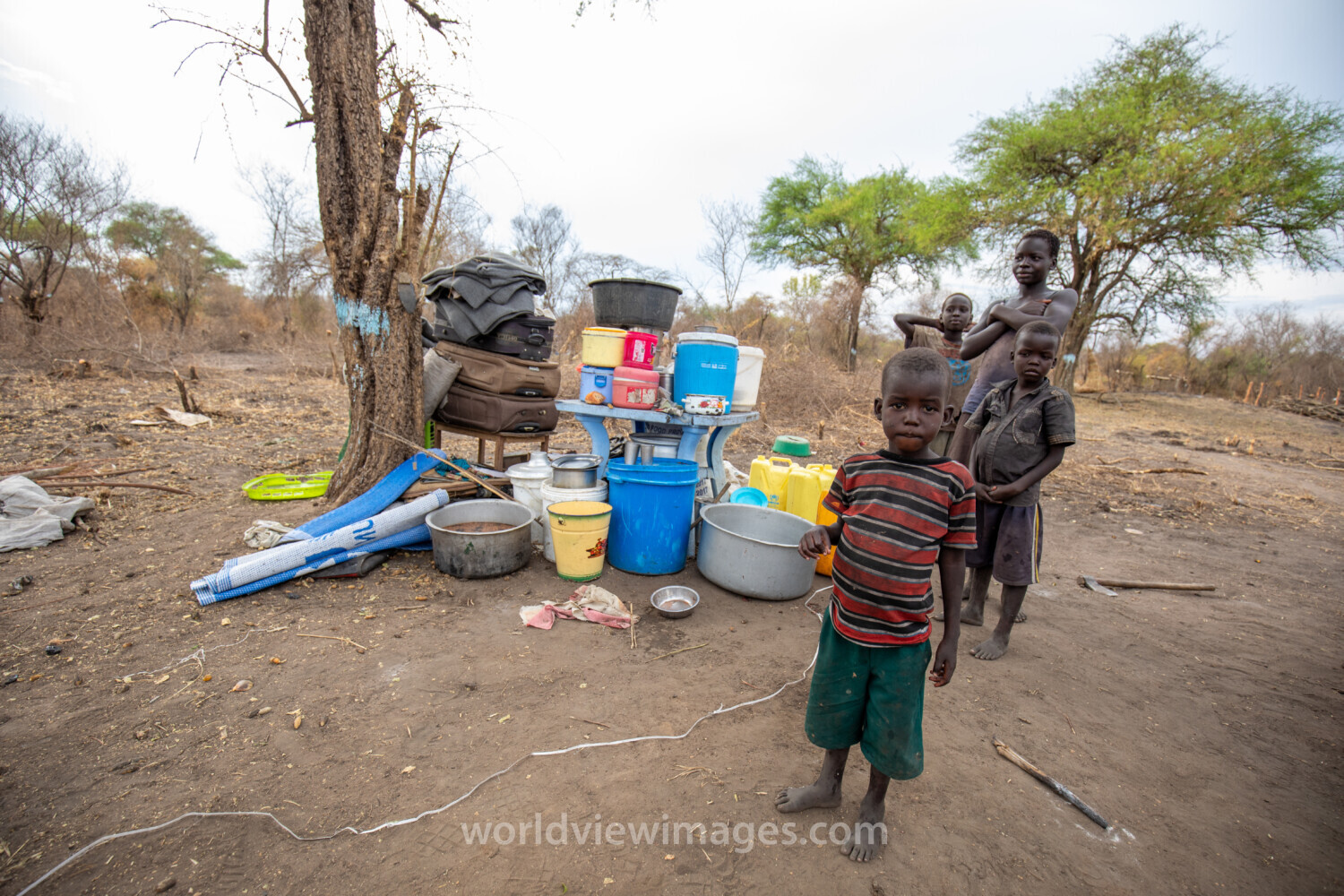 Refugees from South Sudan