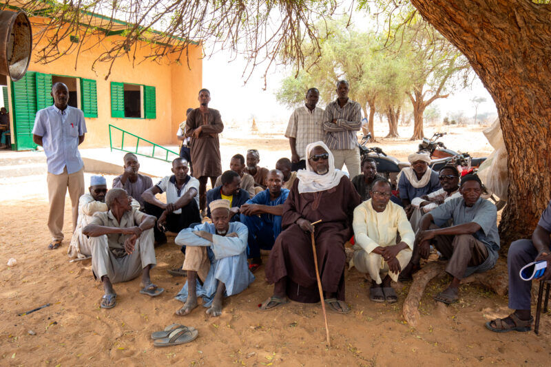 Men In Training — Men of a village in Niger, Africa attend a training program conducted by ADRA that sensitizes them to the importance of sending their Girls...