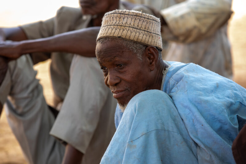 Men In Training — Men of a village in Niger, Africa attend a training program conducted by ADRA that sensitizes them to the importance of sending their Girls...