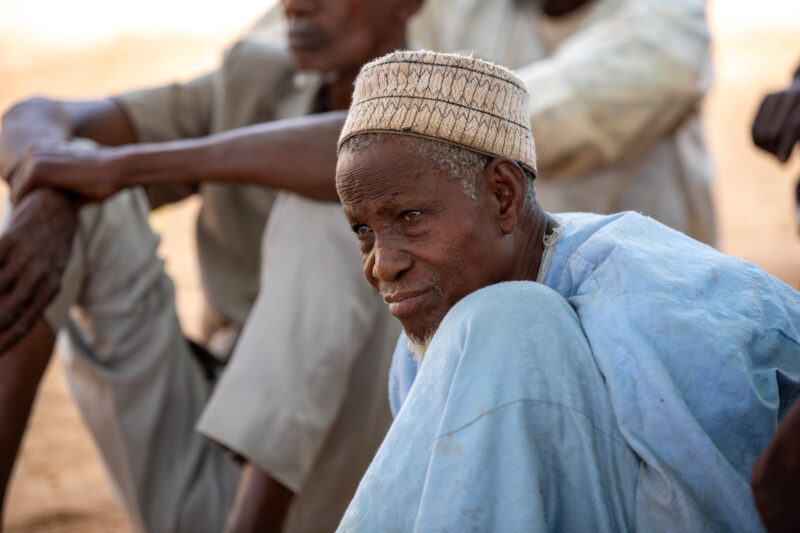 Men In Training — Men of a village in Niger, Africa attend a training program conducted by ADRA that sensitizes them to the importance of sending their Girls...