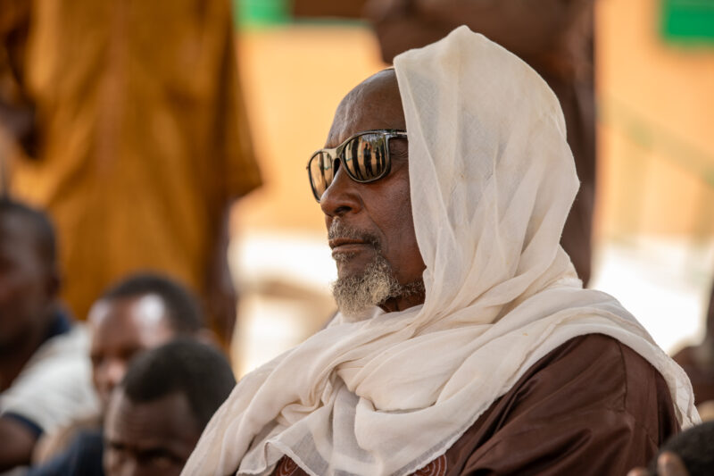 Men In Training — Men of a village in Niger, Africa attend a training program conducted by ADRA that sensitizes them to the importance of sending their Girls...