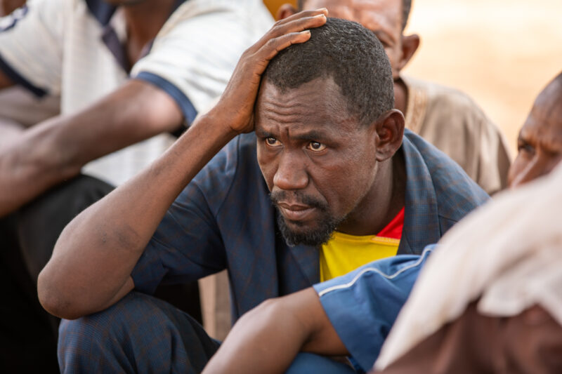 Men In Training — Men of a village in Niger, Africa attend a training program conducted by ADRA that sensitizes them to the importance of sending their Girls...