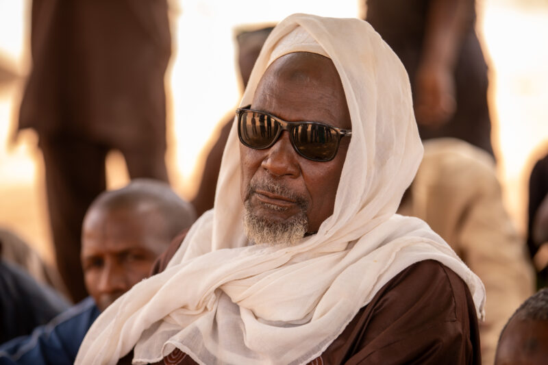 Men In Training — Men of a village in Niger, Africa attend a training program conducted by ADRA that sensitizes them to the importance of sending their Girls...