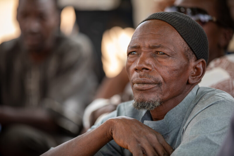 Men In Training — Men of a village in Niger, Africa attend a training program conducted by ADRA that sensitizes them to the importance of sending their Girls...