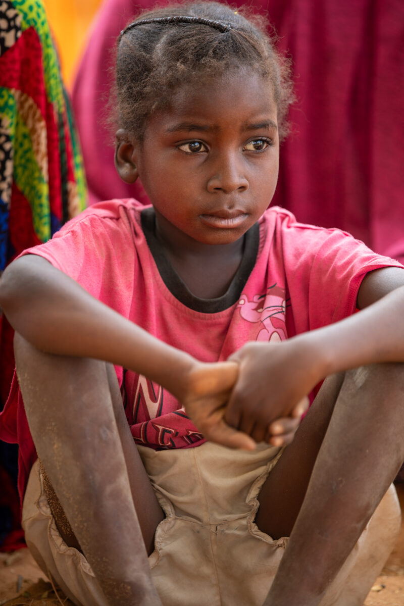 Women in Niger Attend Training — Women of a village in Niger, Africa attend a training program conducted by ADRA that sensitizes them to the importance of se...