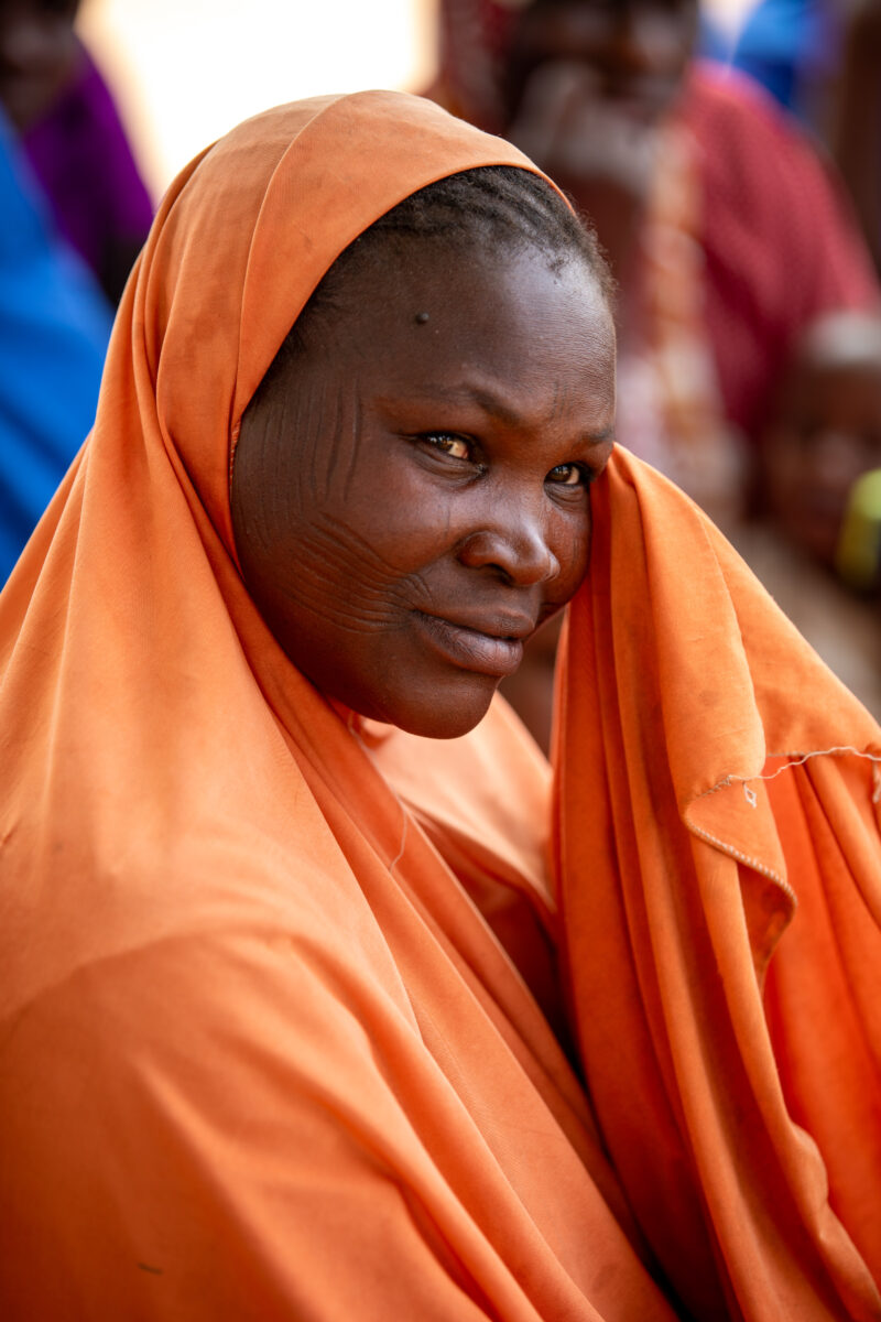 Women in Niger Attend Training — Women of a village in Niger, Africa attend a training program conducted by ADRA that sensitizes them to the importance of se...