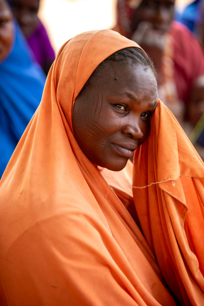 Women in Niger Attend Training — Women of a village in Niger, Africa attend a training program conducted by ADRA that sensitizes them to the importance of se...