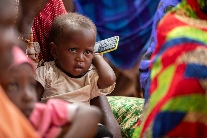 Women in Niger Attend Training — Women of a village in Niger, Africa attend a training program conducted by ADRA that sensitizes them to the importance of se...