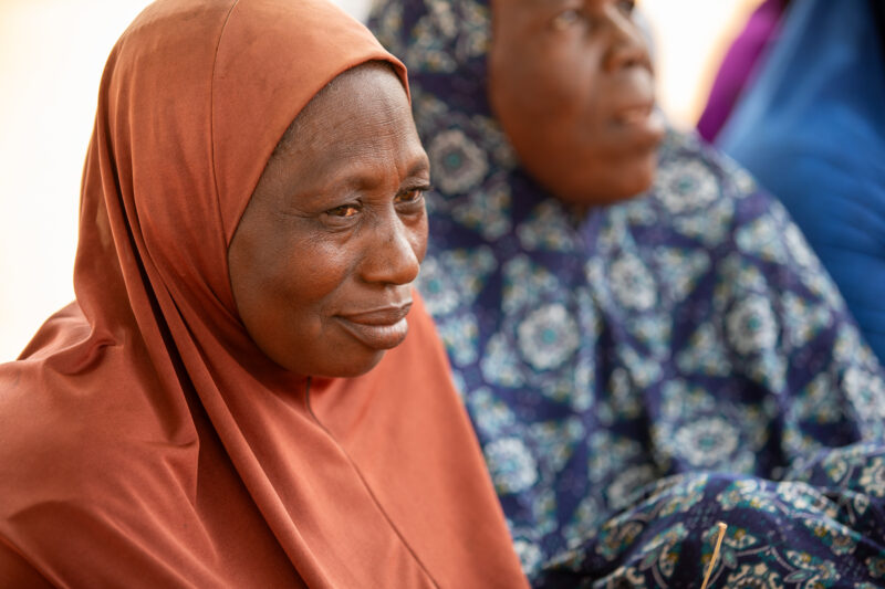 Women in Niger Attend Training — Women of a village in Niger, Africa attend a training program conducted by ADRA that sensitizes them to the importance of se...