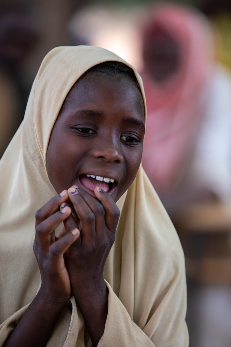 Students Outside their New School — Happy Student stand outside their new school provided by ADRA Norway — Africa, Education, Eyes Open, Frontal Face, Male