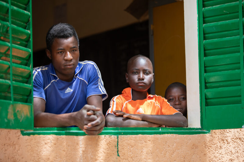 New Classroom — Africa, Child, Complementary Colors, Education, Eyes Open