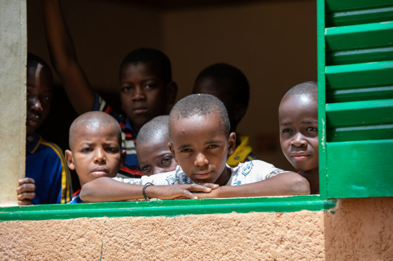 New Classroom — Adult, Africa, Boat, Child, Complementary Colors