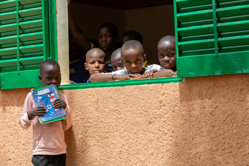 New Classroom — Africa, Child, Complementary Colors, Education, Eyes Open