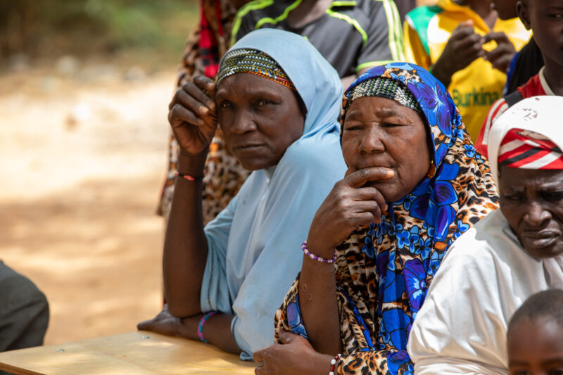 Parrents Attend a Meeting — Parents in Rural Niger attend a parrent teacher meeting. — Adult, Africa, Beard, Education, Eyes Closed