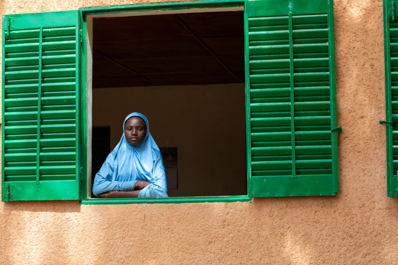 New Classroom — Africa, Architecture, Child, Colorful, Complementary Colors