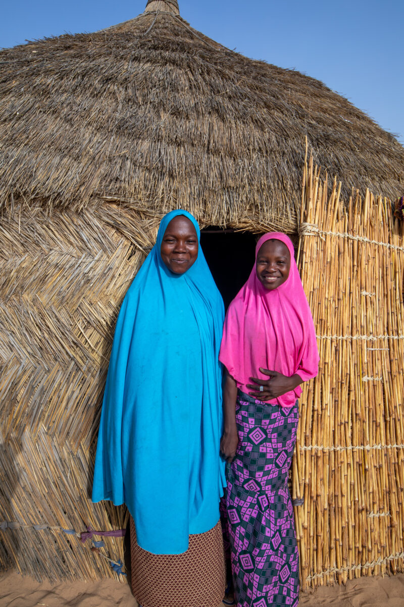 Mother and Daughter — Adult, Africa, Architecture, Building, Child