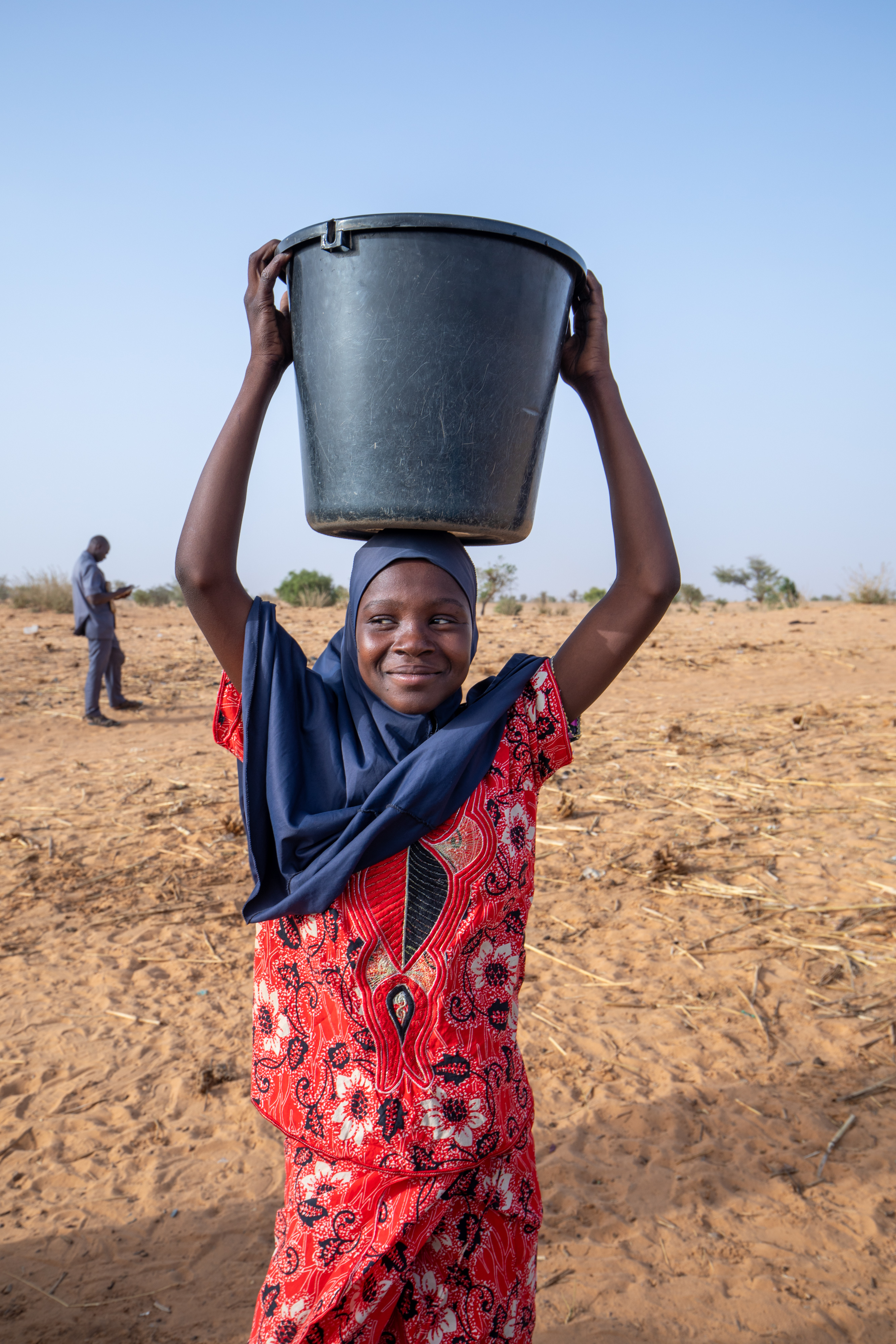 Collecting Water in Niger
