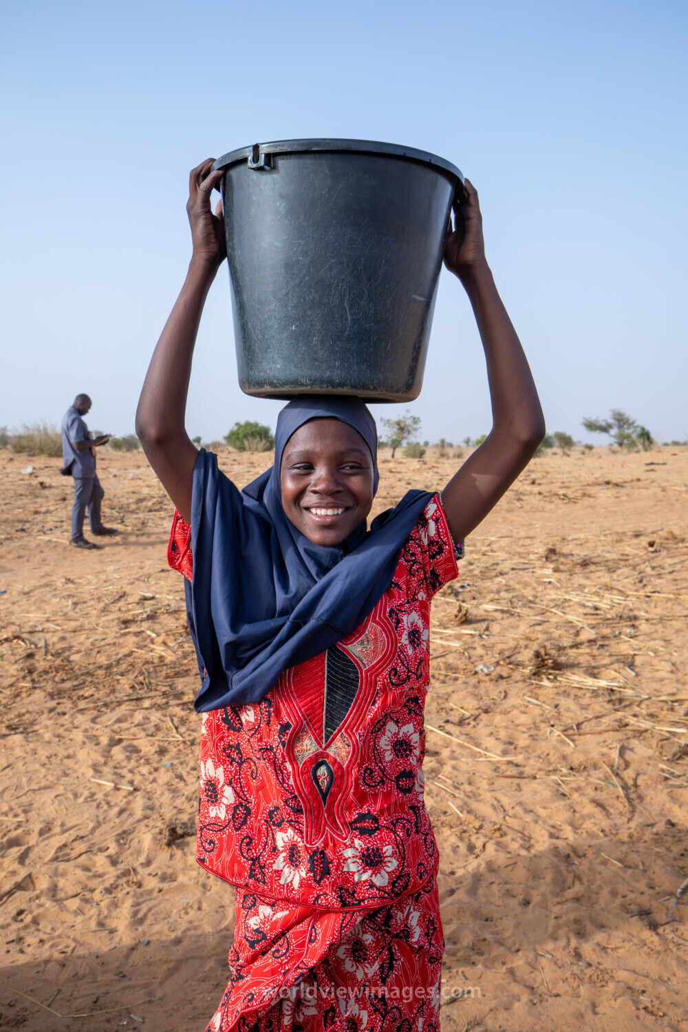 Collecting Water in Niger