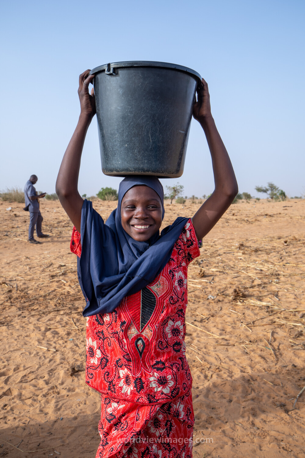 Collecting Water in Niger