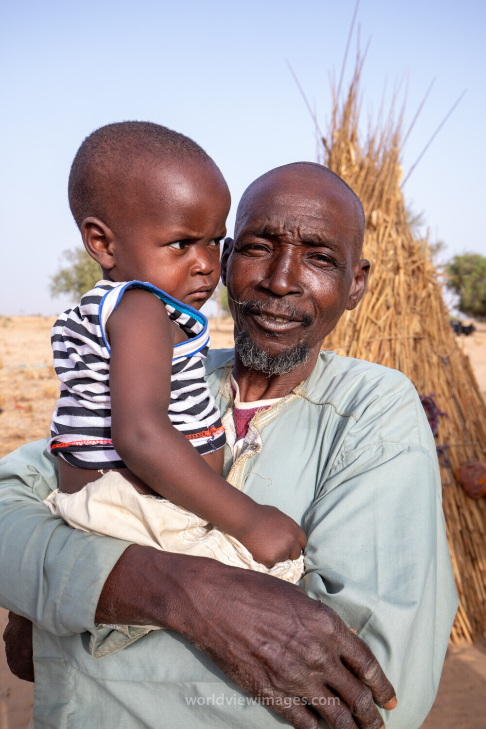 Father and Son in Niger