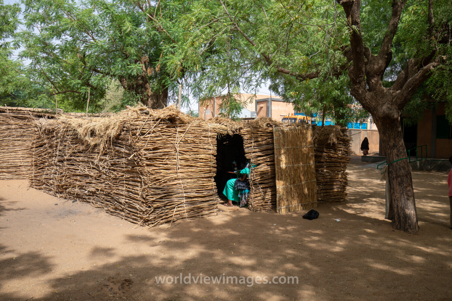 Temporary Classroom in Niger