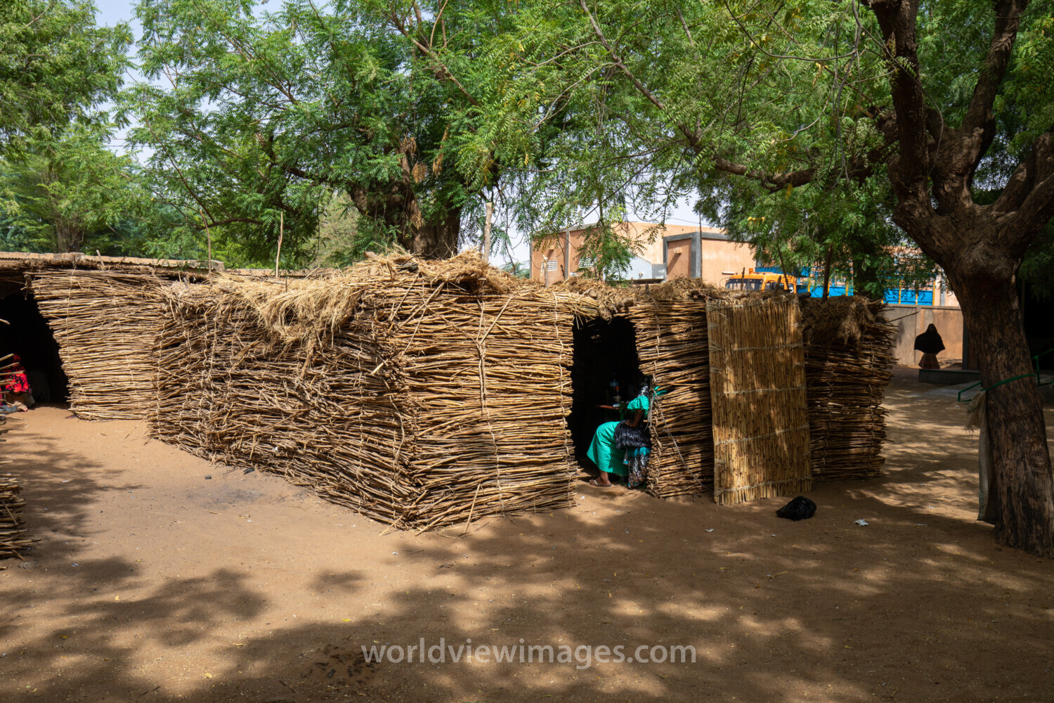 Temporary Classroom in Niger
