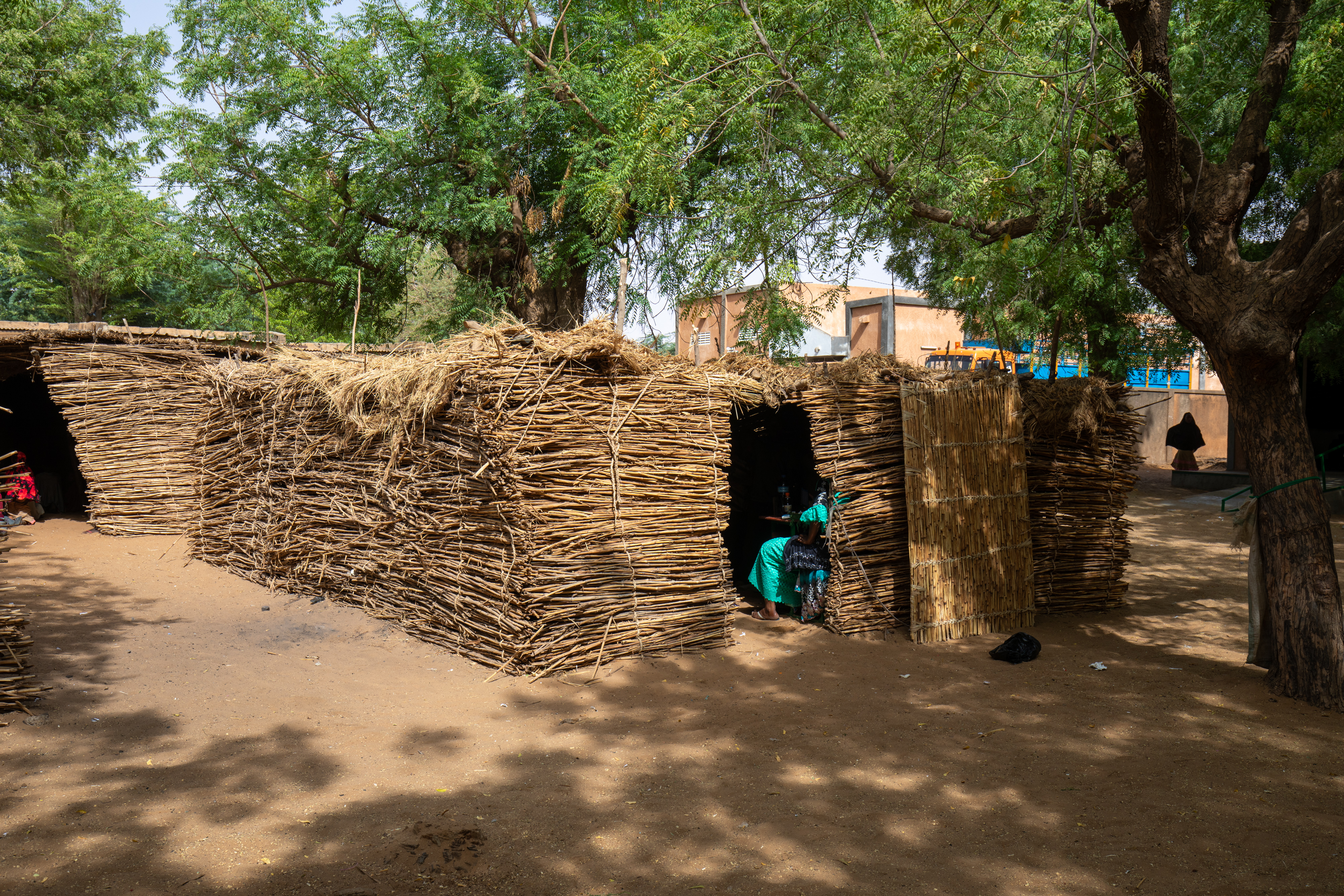 Temporary Classroom in Niger