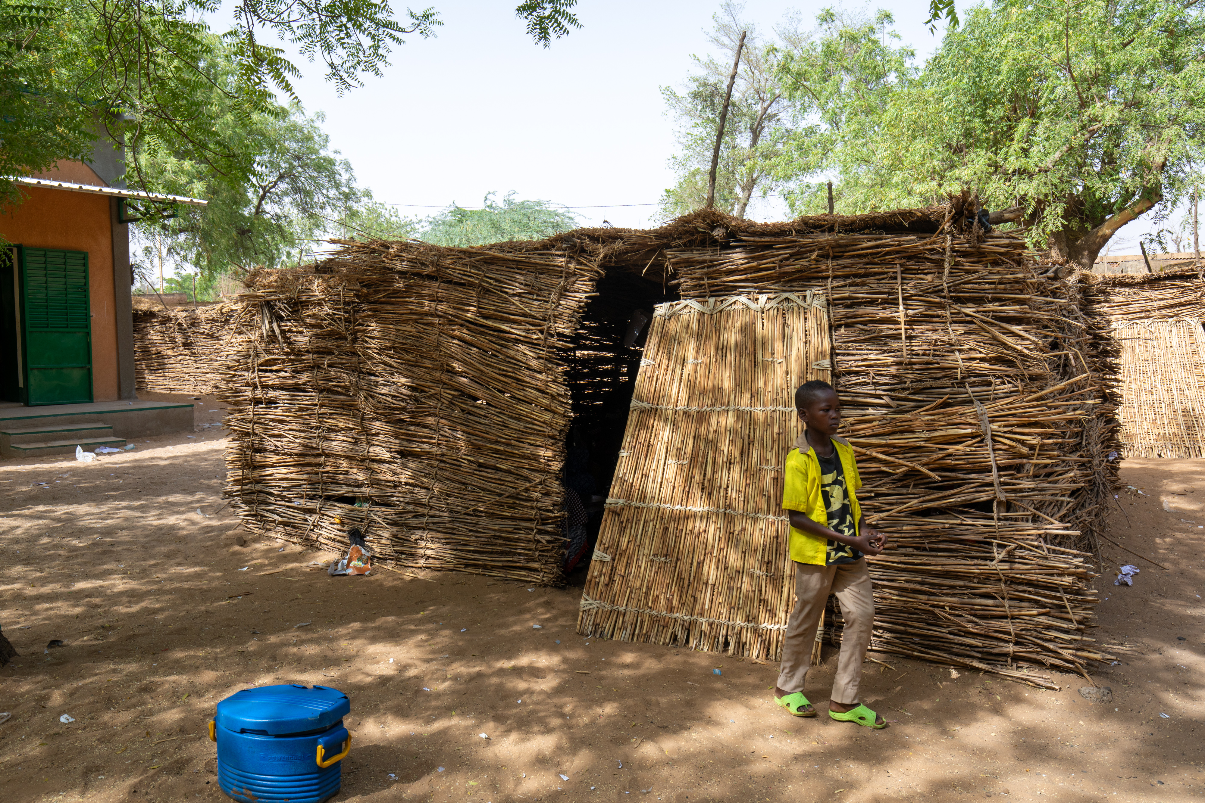 Temporary Classroom in Niger