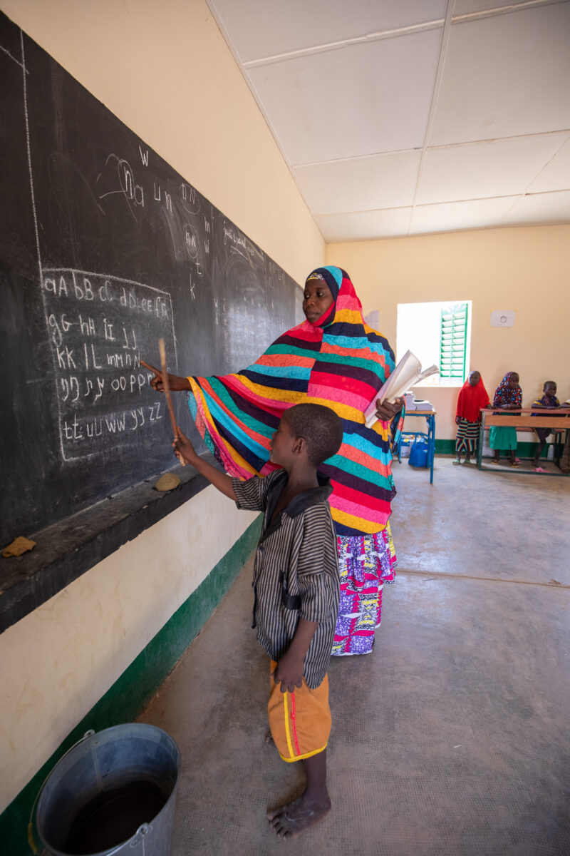 Niger2019__4748 — Africa, Education, Eyes Closed, Female, Frontal Face