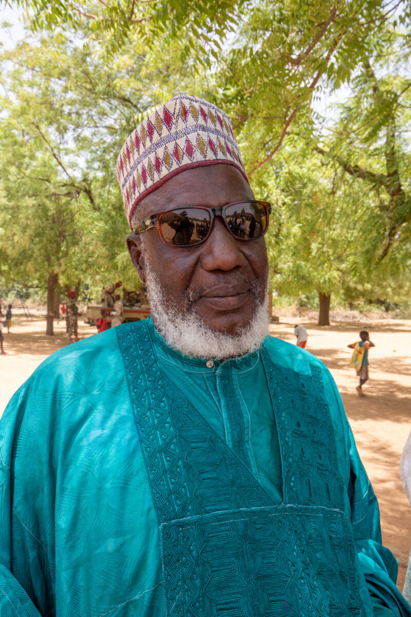 Chief in a Village in Niger — Adult, Africa, Beard, Complementary Colors, Education