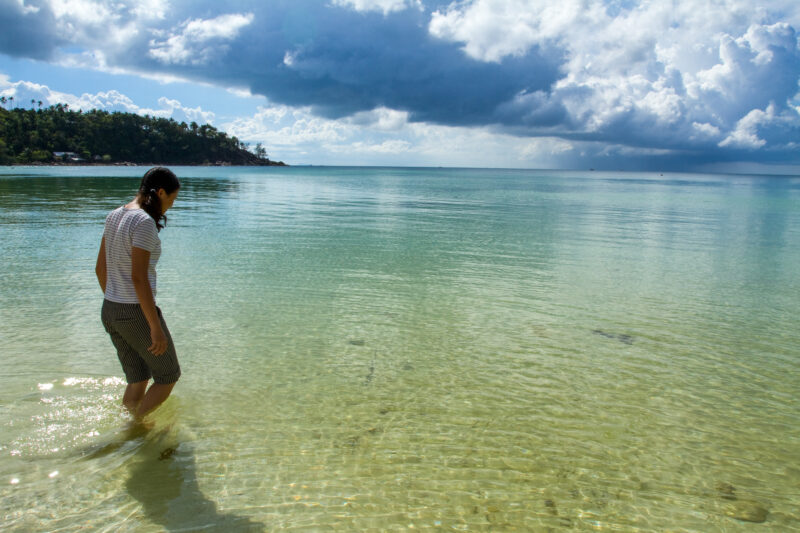Beach in Thailand — Beach, Nature, Person, Sand, Thailand