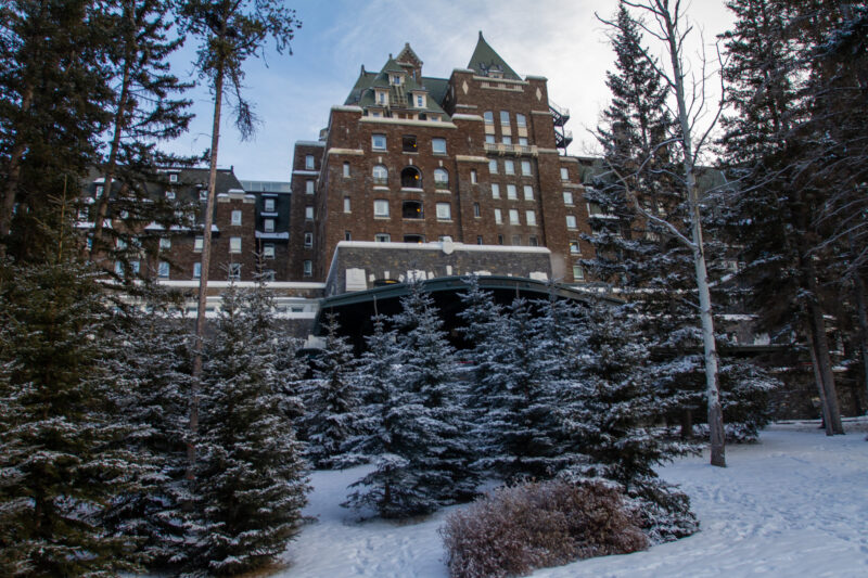 Fairmount Banff Springs Hotel — Nature, Snow, Winter, Winter Landscape, Alberta