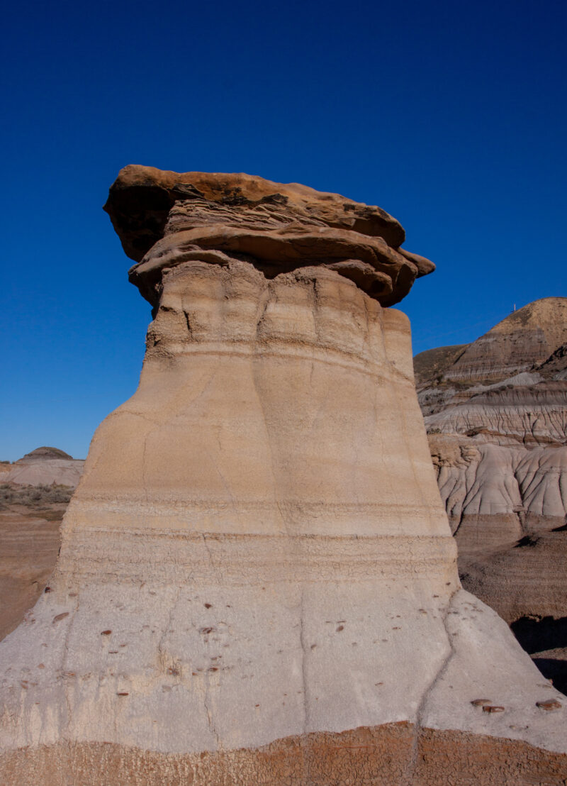The Badlands of Alberta — Sandstone formations near Drumheller, Alberta — Alberta, Canada, Drumheller, Baddlands, Hoodoos