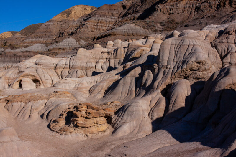 The Badlands of Alberta — Sandstone formations near Drumheller, Alberta — Alberta, Canada, Drumheller, Baddlands, Hoodoos