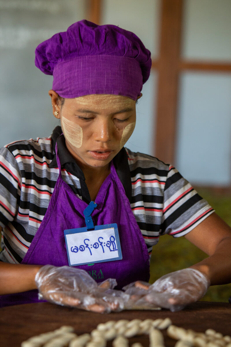 Income through Food Processing — Eyes Closed, Frontal Face, Male, One Face, Person