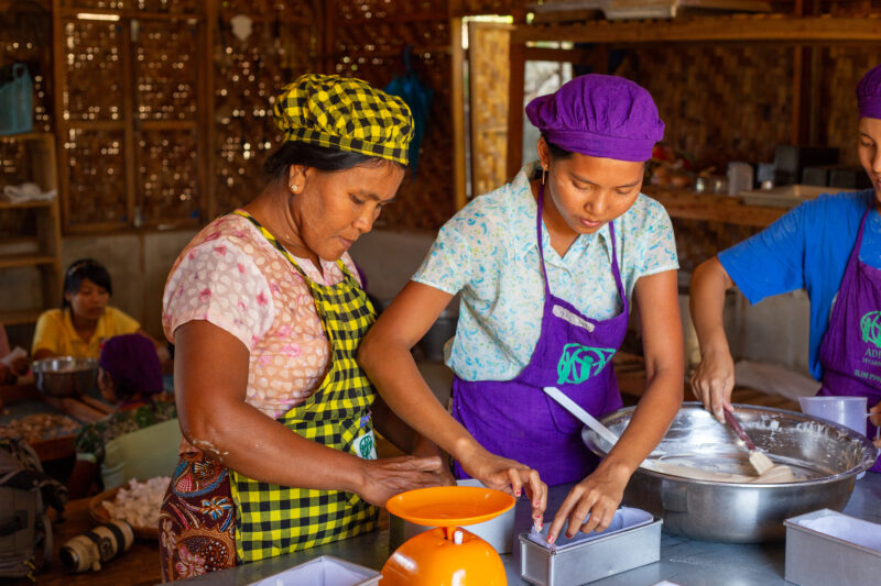 Income through Food Processing — Eyes Closed, Frontal Face, Male, Person, Profile Face