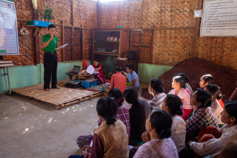 Learning Finance — People in rural Myanmar learn how to do bookeeping for their new small business and form a small community savings and small loans group t...