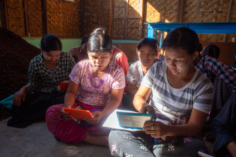 Learning Finance — People in rural Myanmar learn how to do bookeeping for their new small business and form a small community savings and small loans group t...