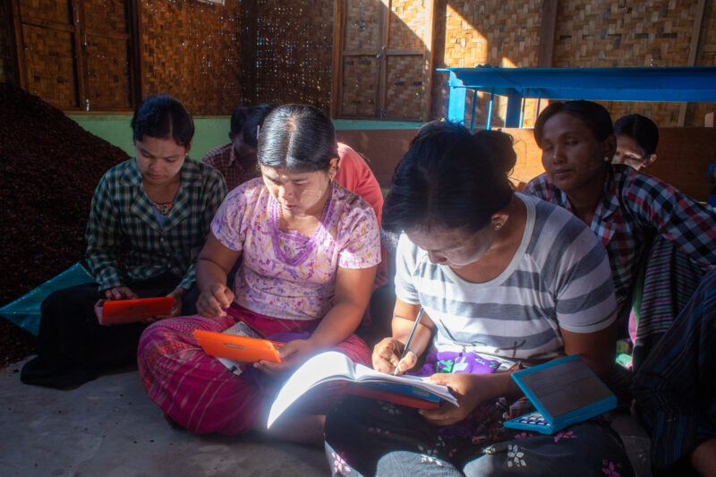 Learning Finance — People in rural Myanmar learn how to do bookeeping for their new small business and form a small community savings and small loans group t...
